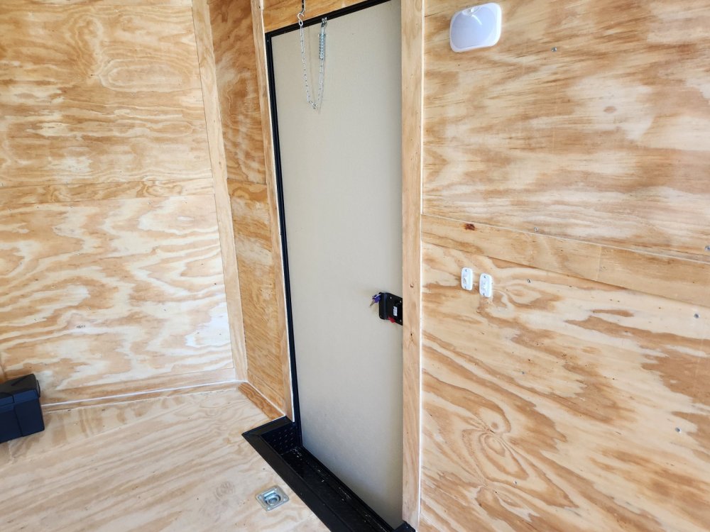 2026 Rock Solid 8.5x28 14k Enclosed w/ Blackout Special Package, (.080) Polycore Metal Upgrade, Semi