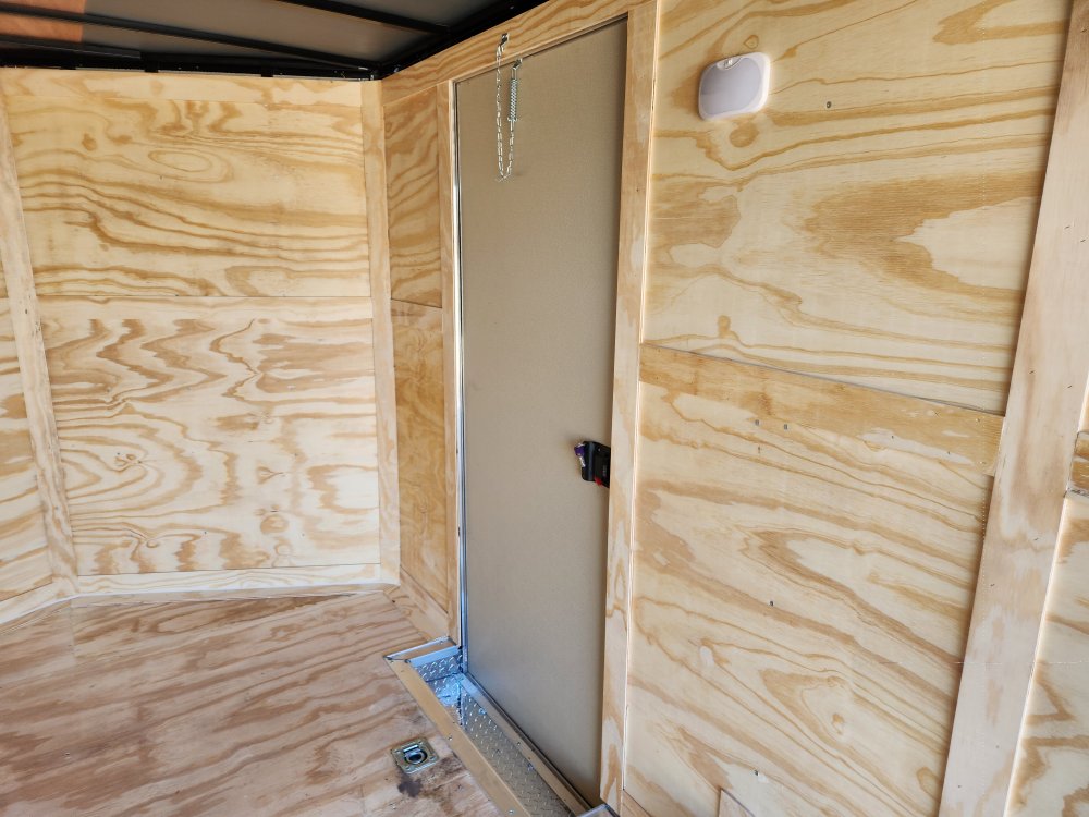 2026 Rock Solid 8.5x16 10k Enclosed w/ Polycore Metal Upgrade, Extended Tongue and 7' Interior