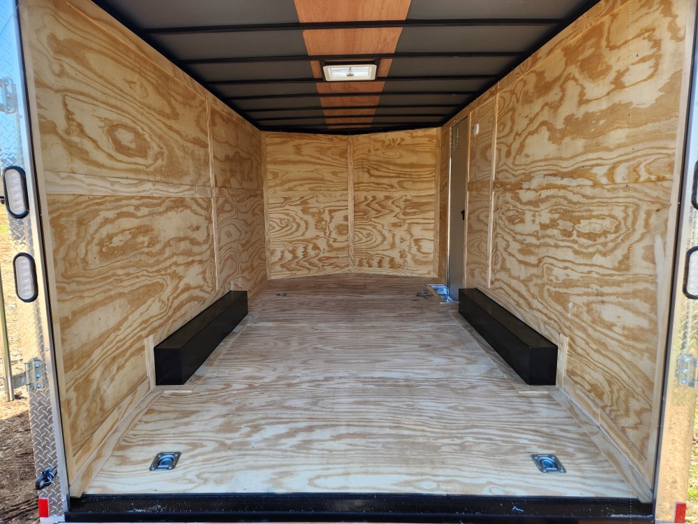 2026 Rock Solid 8.5x16 10k Enclosed w/ Polycore Metal Upgrade, Extended Tongue and 7' Interior