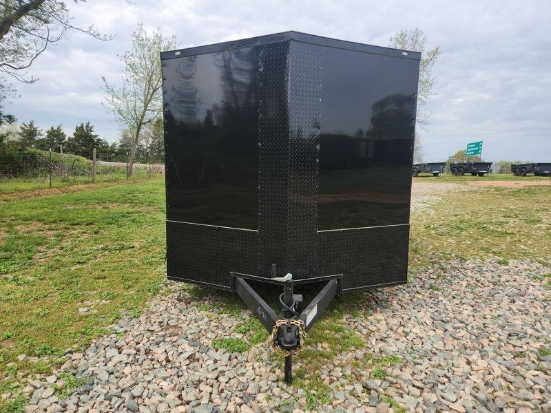 2026 Rock Solid Cargo 8.5x20 10k Enclosed w/ Blackout Package, Escape Door, Polycore Metal, Semi-Scr