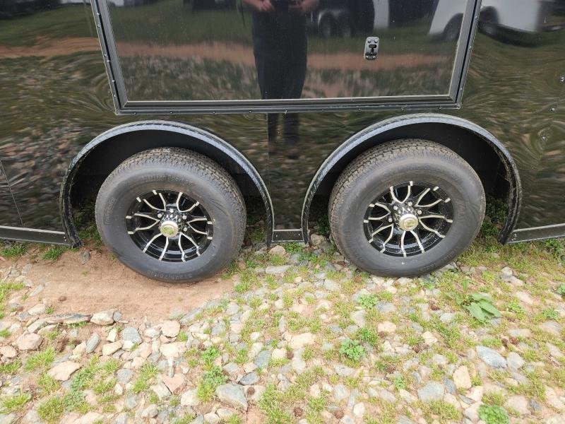 2026 Rock Solid Cargo 8.5x20 10k Enclosed w/ Blackout Package, Escape Door, Polycore Metal, Semi-Scr