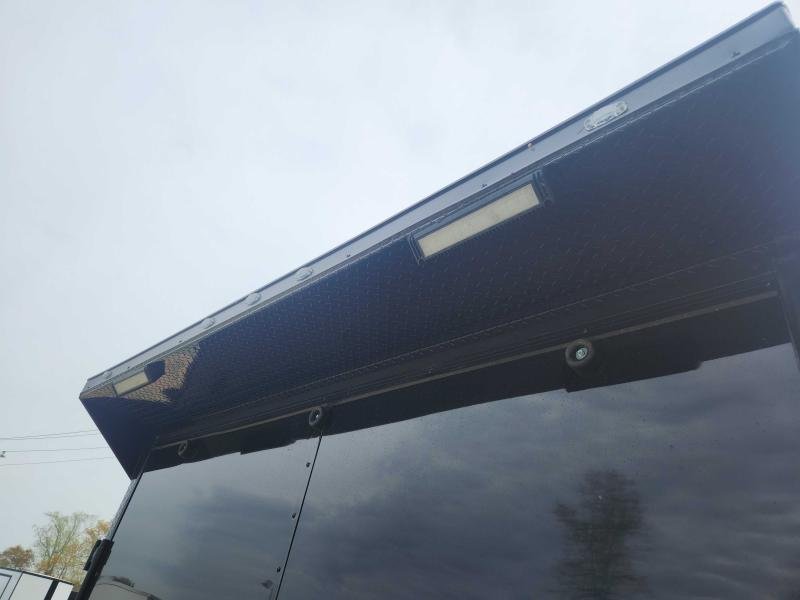 2026 Rock Solid Cargo 8.5x20 10k Enclosed w/ Blackout Package, Escape Door, Polycore Metal, Semi-Scr