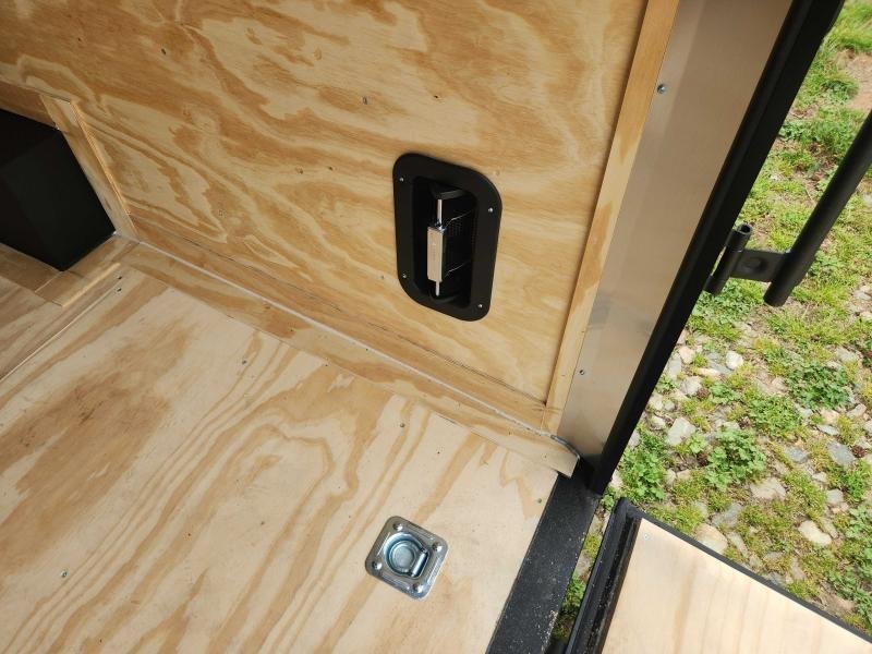 2026 Rock Solid Cargo 8.5x20 10k Enclosed w/ Blackout Package, Escape Door, Polycore Metal, Semi-Scr