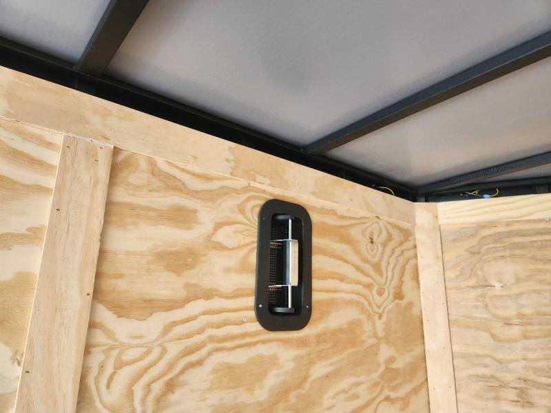 2026 Rock Solid Cargo 8.5x20 10k Enclosed w/ Blackout Package, Escape Door, Polycore Metal, Semi-Scr