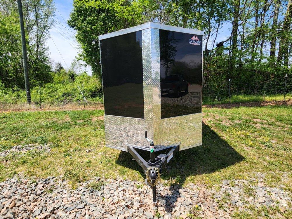 2026 Rock Solid Cargo 6x12 7k Enclosed w/ Polycore (.080) Metal Upgrade, Semi-Screwless Upgrade and 