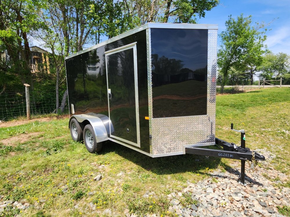 2026 Rock Solid Cargo 6x12 7k Enclosed w/ Polycore (.080) Metal Upgrade, Semi-Screwless Upgrade and 