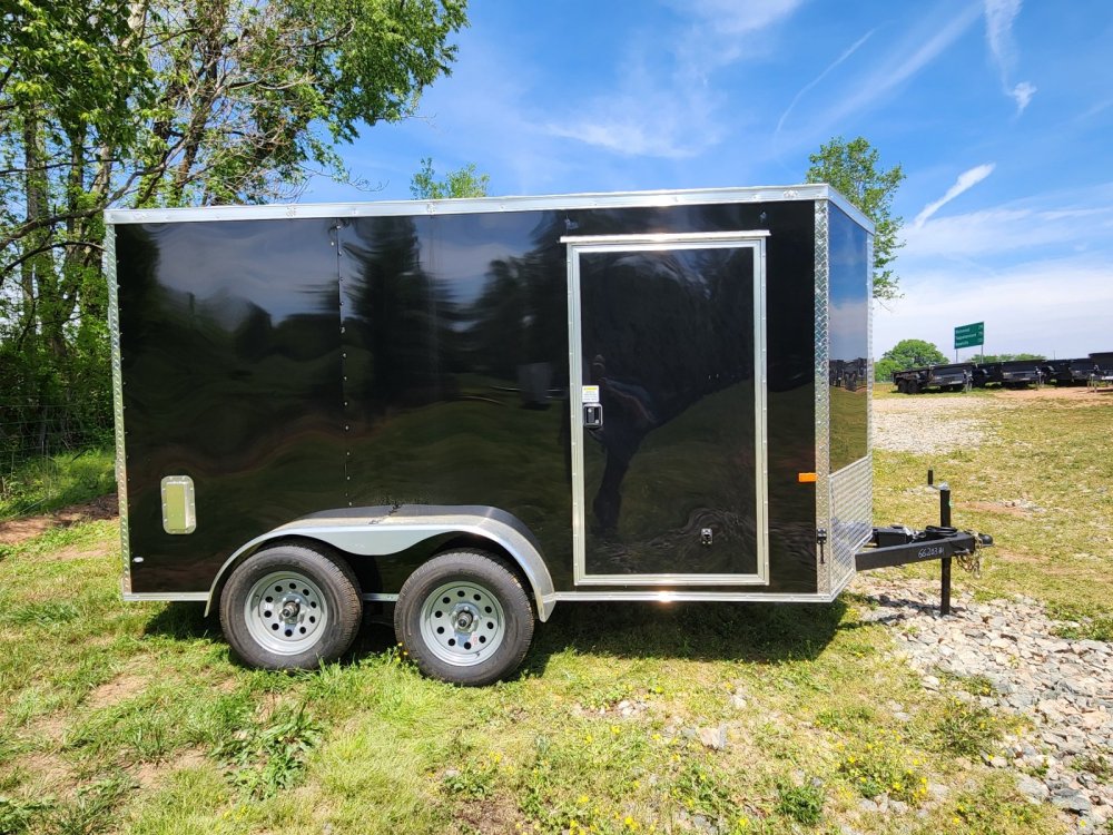 2026 Rock Solid Cargo 6x12 7k Enclosed w/ Polycore (.080) Metal Upgrade, Semi-Screwless Upgrade and 