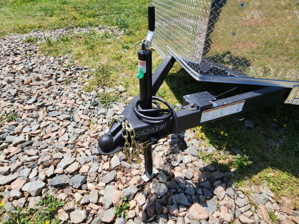 2026 Rock Solid Cargo 6x12 7k Enclosed w/ Polycore (.080) Metal Upgrade, Semi-Screwless Upgrade and 