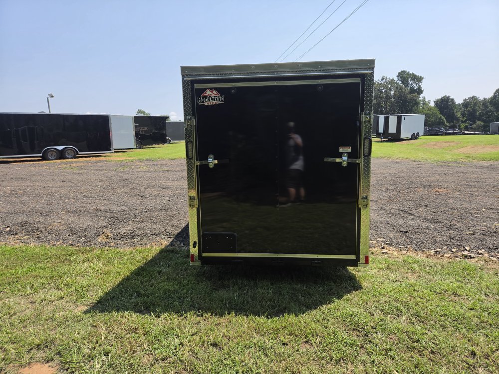 2027 Rock Solid Cargo 6x12 Single Axle Enclosed w/ Polycore Metal Upgrade and Semi-Screwless Upgrade