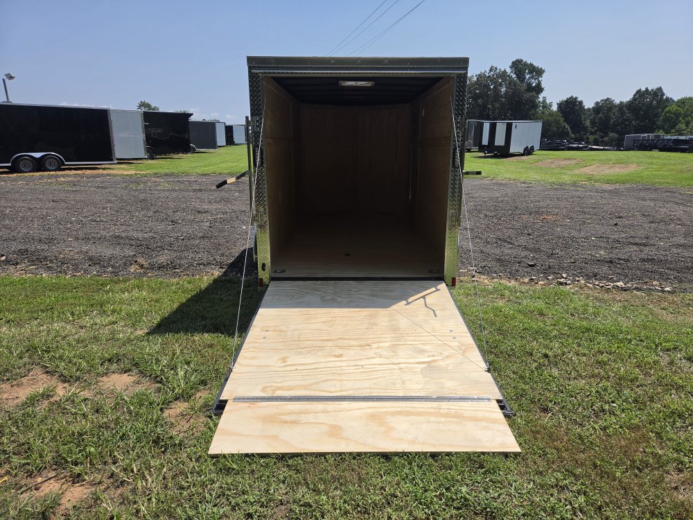 2027 Rock Solid Cargo 6x12 Single Axle Enclosed w/ Polycore Metal Upgrade and Semi-Screwless Upgrade