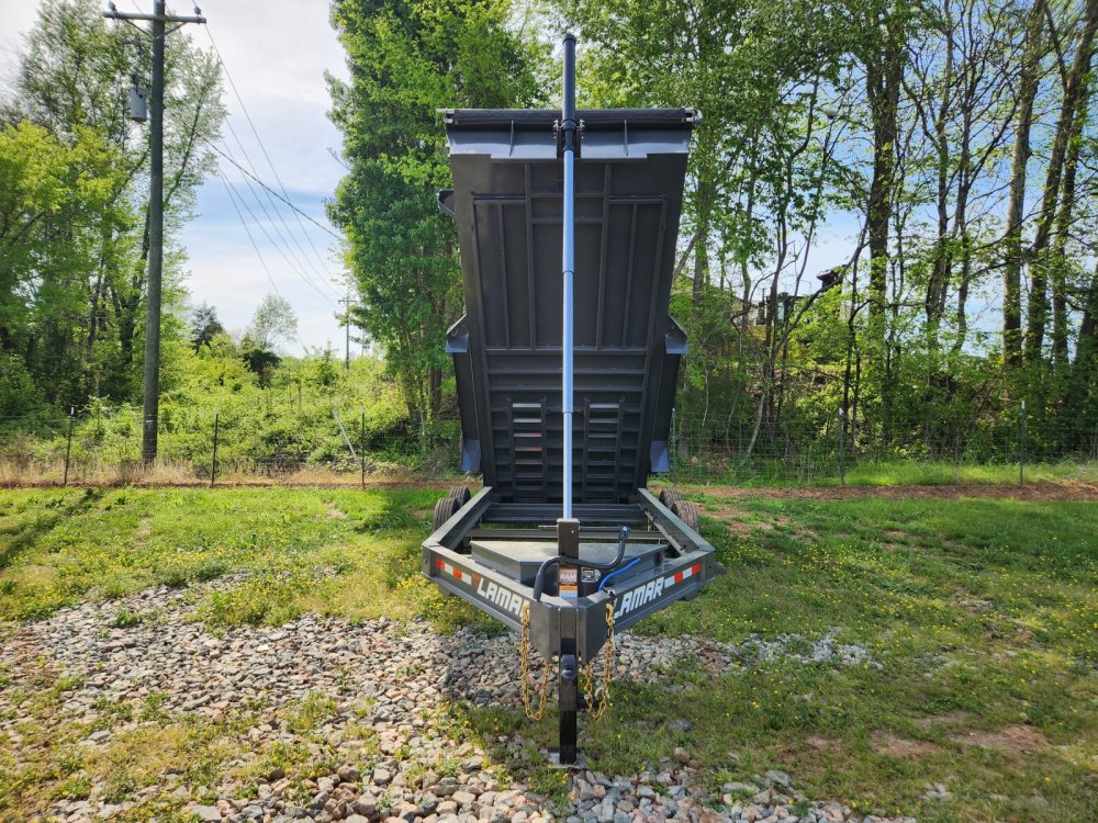 2025 Lamar 7X16 16K Telescopic Dump w/ 24" Sides