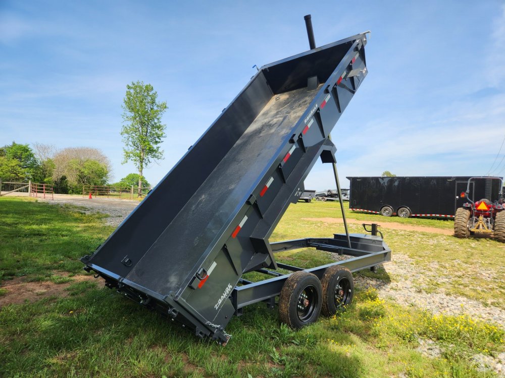 2025 Lamar 7X16 16K Telescopic Dump w/ 24" Sides