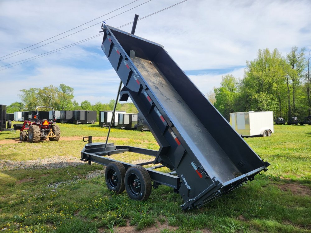 2025 Lamar 7X16 16K Telescopic Dump w/ 24" Sides