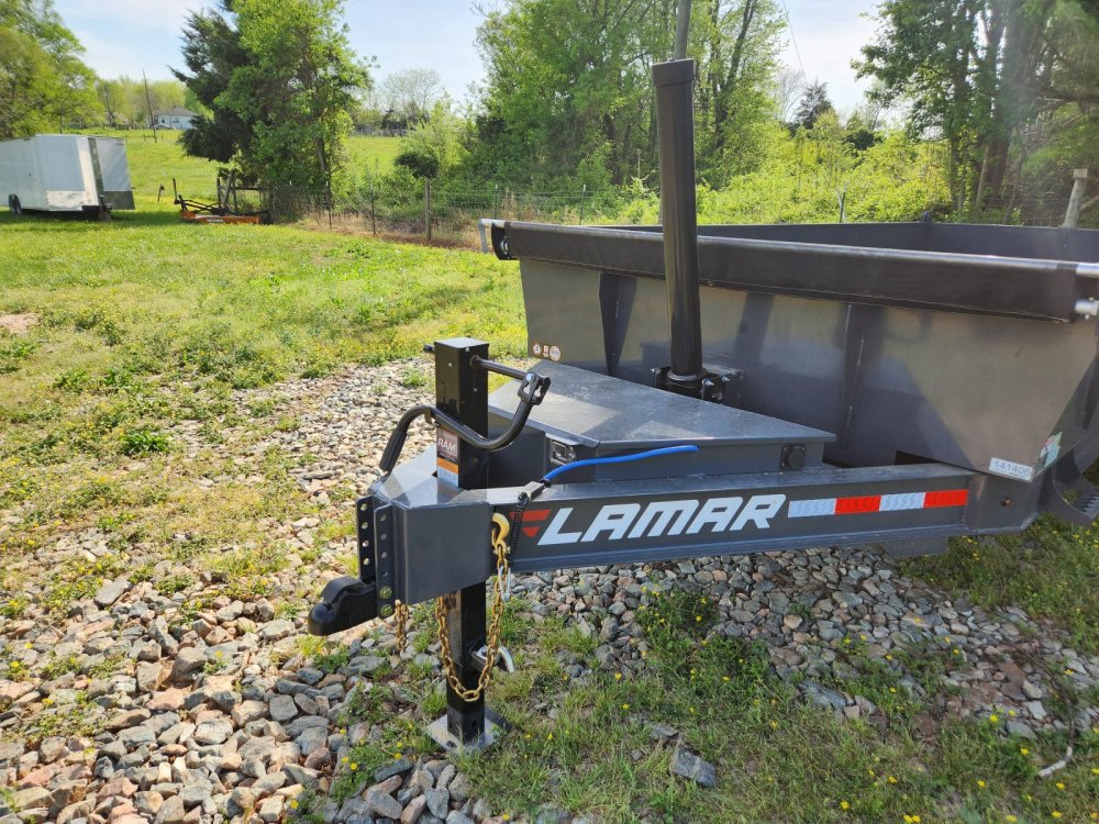 2025 Lamar 7X16 16K Telescopic Dump w/ 24" Sides