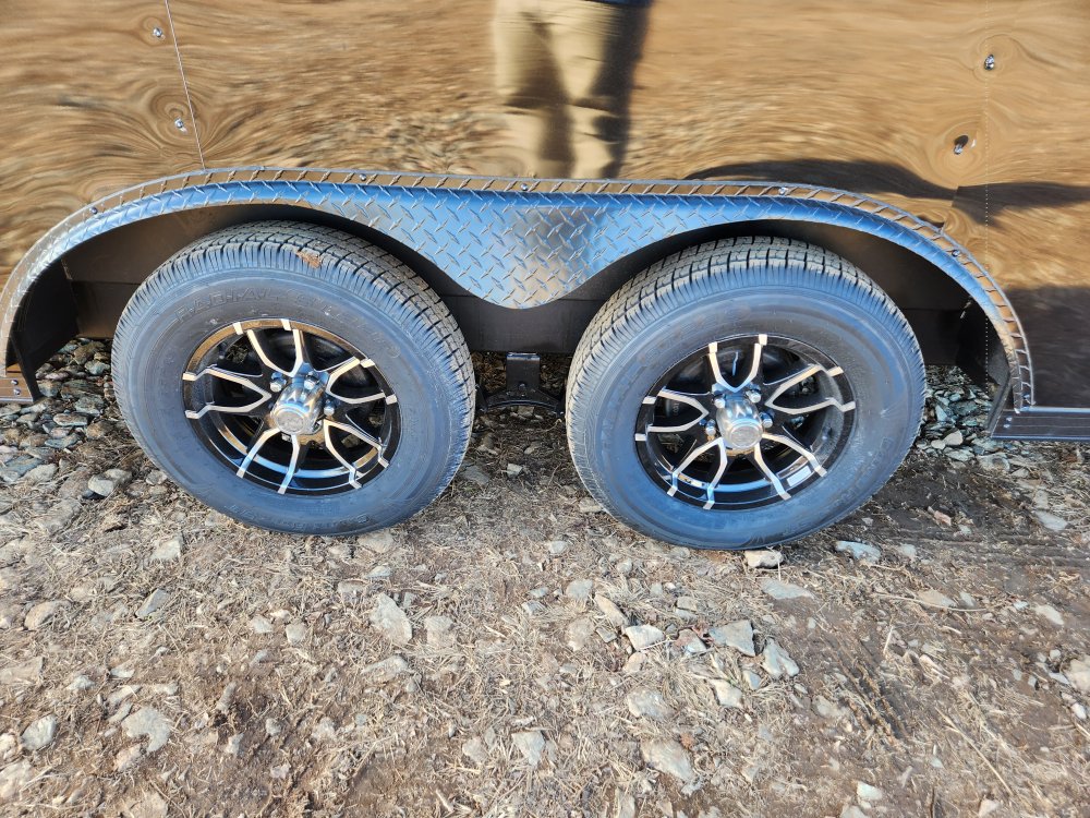 2026 Rock Solid Cargo 8.5x16 7k Enclosed w/ Blackout Special Package, Semi-Screwless Upgrade, Polyco