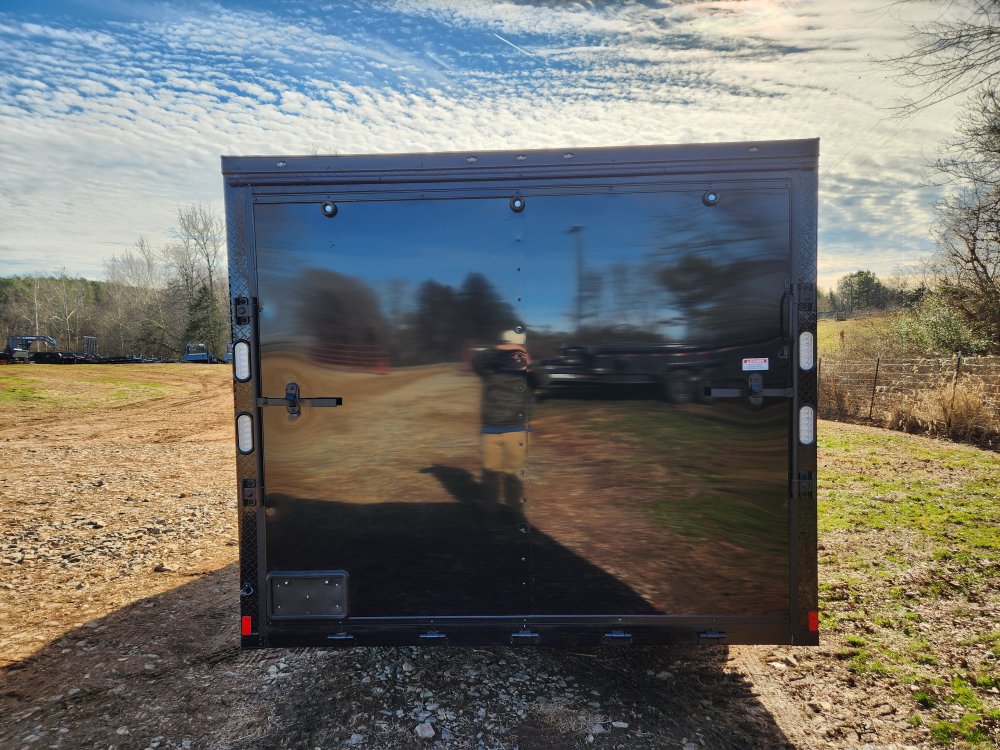 2026 Rock Solid Cargo 8.5x16 7k Enclosed w/ Blackout Special Package, Semi-Screwless Upgrade, Polyco