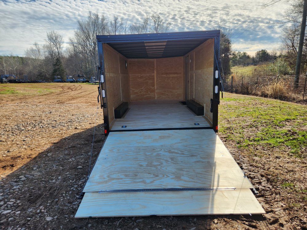 2026 Rock Solid Cargo 8.5x16 7k Enclosed w/ Blackout Special Package, Semi-Screwless Upgrade, Polyco