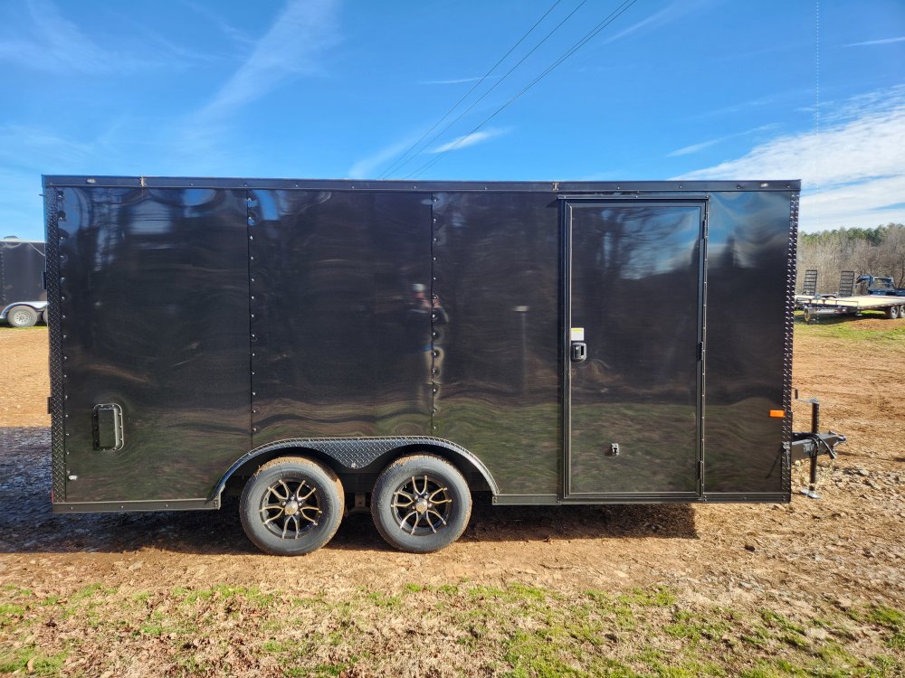 2026 Rock Solid Cargo 8.5x16 7k Enclosed w/ Blackout Special Package, Semi-Screwless Upgrade, Polyco