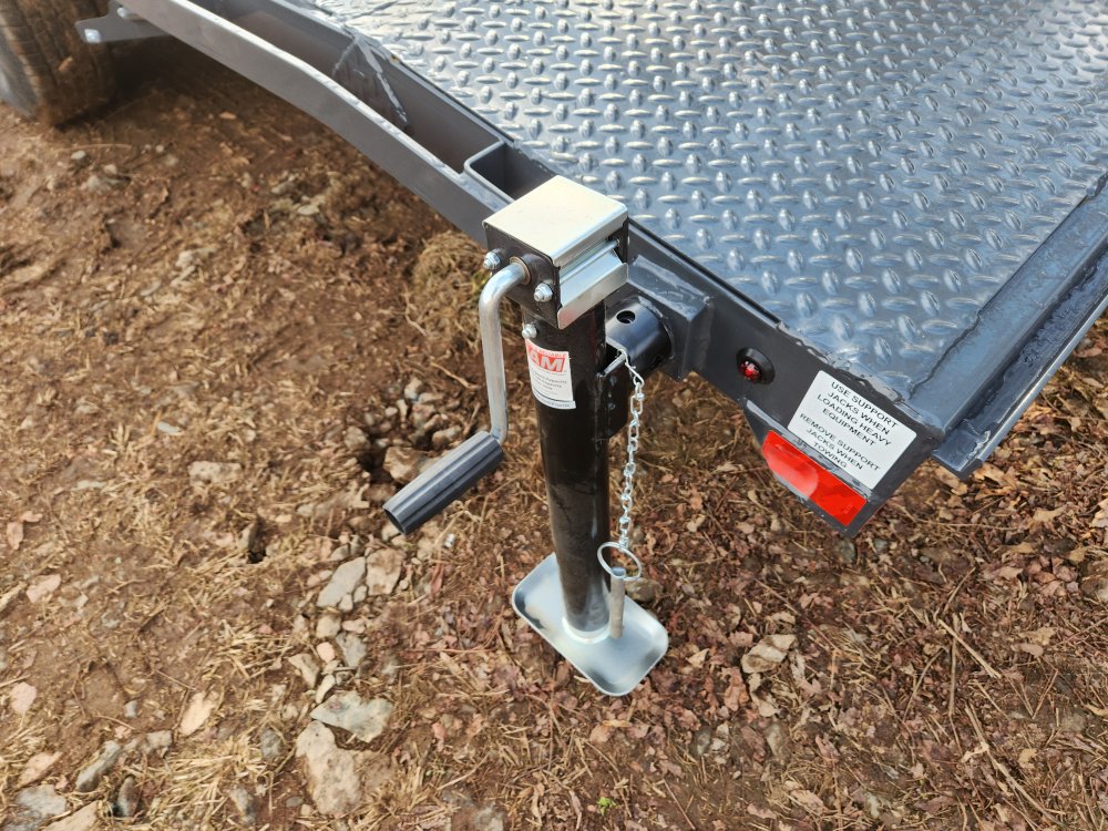 2026 Lamar 102x22 10k Car Hauler w/ Drive-Over Fenders, Toolbox, Winch Plate and Rear Support Stands