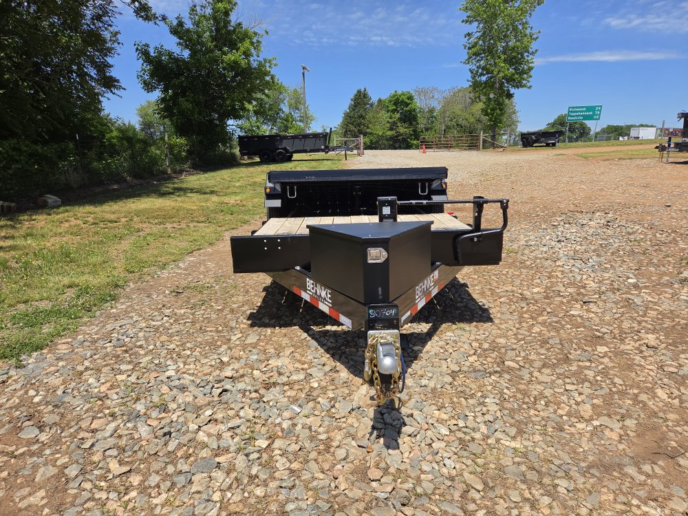 2026 Behnke 83x22 16k Partial Tilt w/ Oak Deck, Toolbox, Fender Guards and Extra D Rings