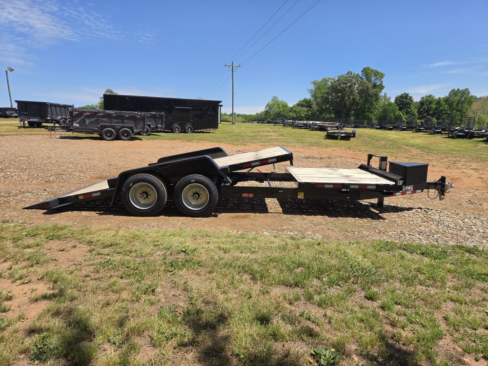 2026 Behnke 83x22 16k Partial Tilt w/ Oak Deck, Toolbox, Fender Guards and Extra D Rings
