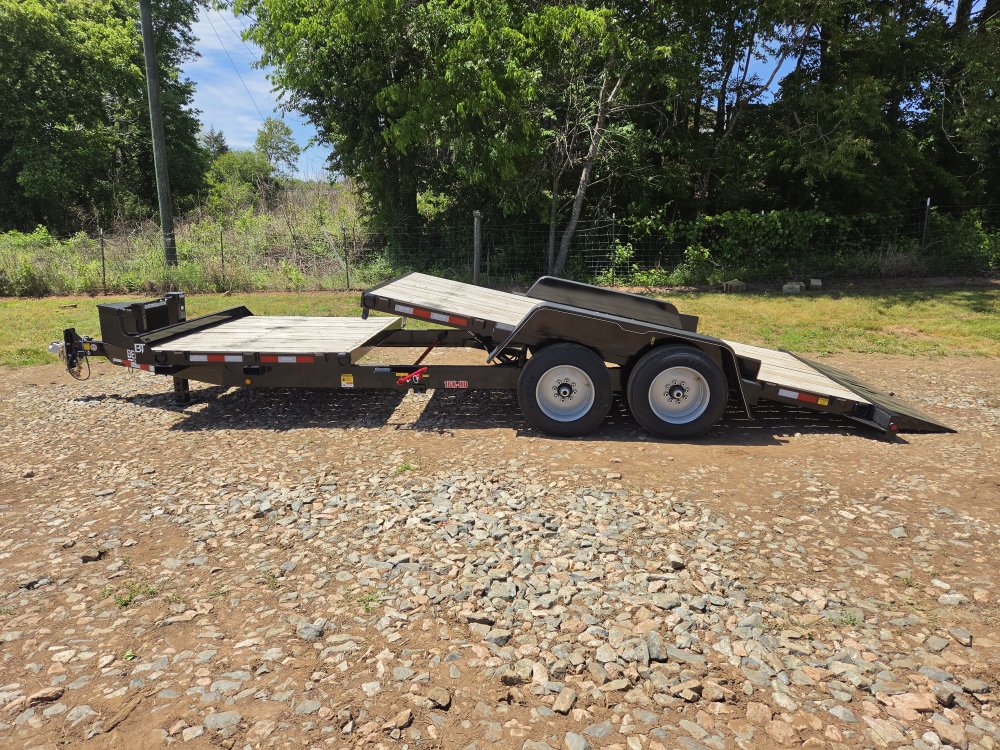 2026 Behnke 83x22 16k Partial Tilt w/ Oak Deck, Toolbox, Fender Guards and Extra D Rings