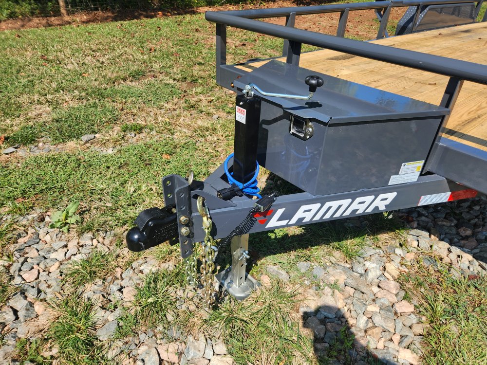 2026 Lamar 83x20 10k Utility w/ Toolbox and 5' HD Gate