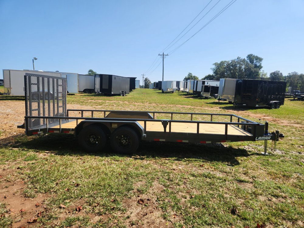 2026 Lamar 83x20 10k Utility w/ Toolbox and 5' HD Gate