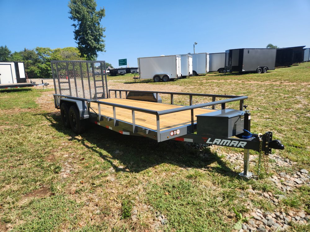 2026 Lamar 83x20 10k Utility w/ Toolbox and 5' HD Gate