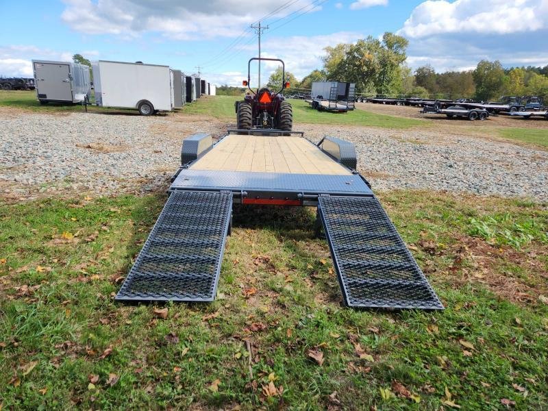 2025 Lamar Trailers 83x20 14k Equipment Hauler W/ Toolbox, Winch Plate and Stand-Up Ramps