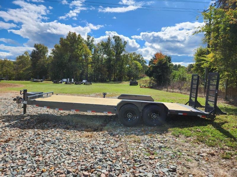 2025 Lamar Trailers 83x20 14k Equipment Hauler W/ Toolbox, Winch Plate and Stand-Up Ramps