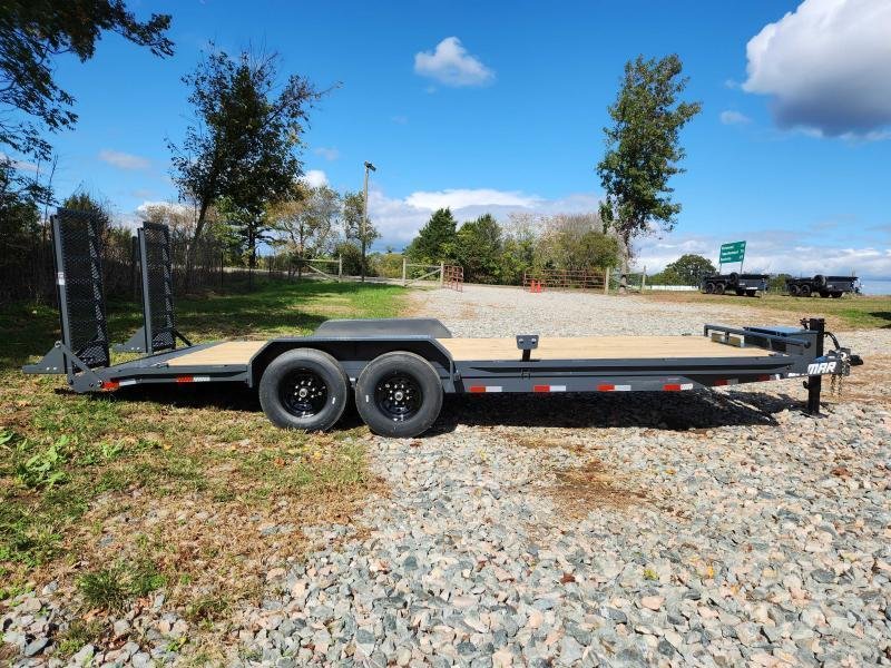 2025 Lamar Trailers 83x20 14k Equipment Hauler W/ Toolbox, Winch Plate and Stand-Up Ramps
