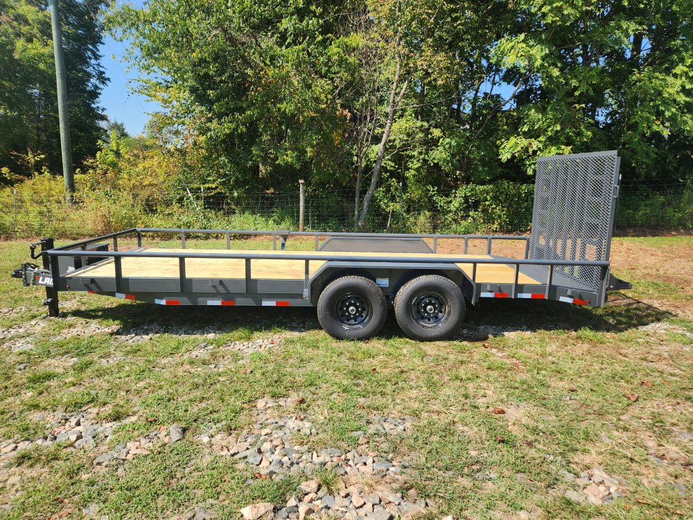 2026 Lamar Trailers 83x20 14k Utility w/ Toolbox and 5' HD Gate