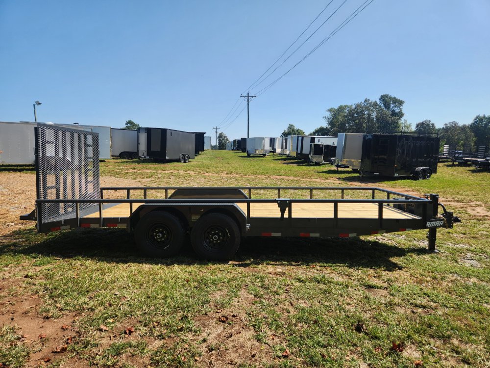 2026 Lamar Trailers 83x20 14k Utility w/ Toolbox and 5' HD Gate
