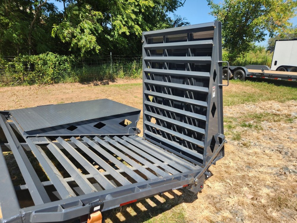 2027 Lamar 102x25 16k Deckover w/ Winch Plate and Rhino Ramps