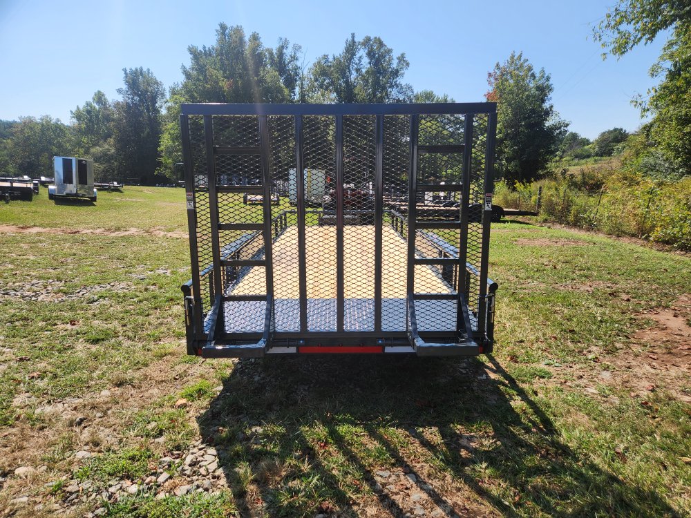 2026 Lamar Trailers 83x20 14k Utility w/ Toolbox and 5' HD Gate