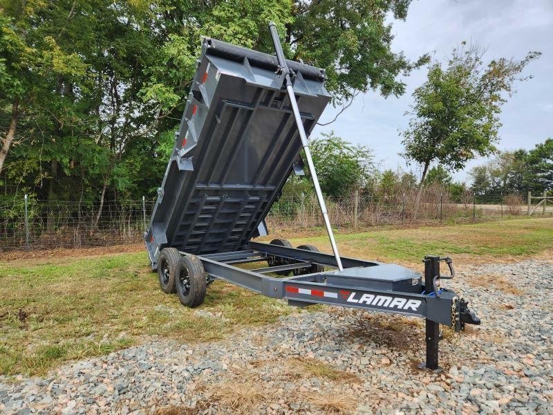 2026 Lamar 7x14 14k Telescopic Dump w/ 24" Sides