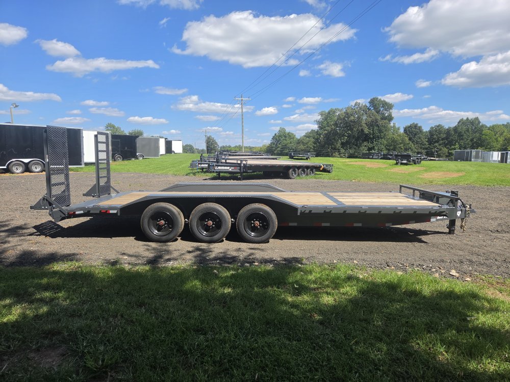 2027 Lamar 102x24 21k Equipment Hauler w/ Oil Bath Upgrade, 16 Ply Upgrade, Toolbox, Winch Plate and