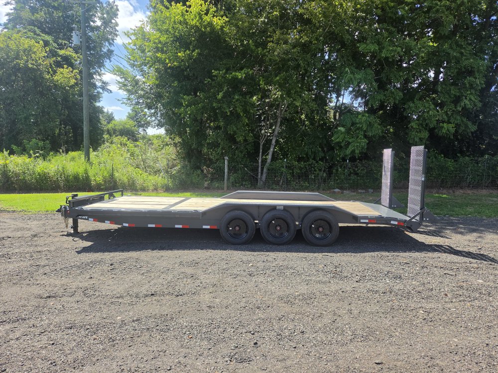 2027 Lamar 102x24 21k Equipment Hauler w/ Oil Bath Upgrade, 16 Ply Upgrade, Toolbox, Winch Plate and