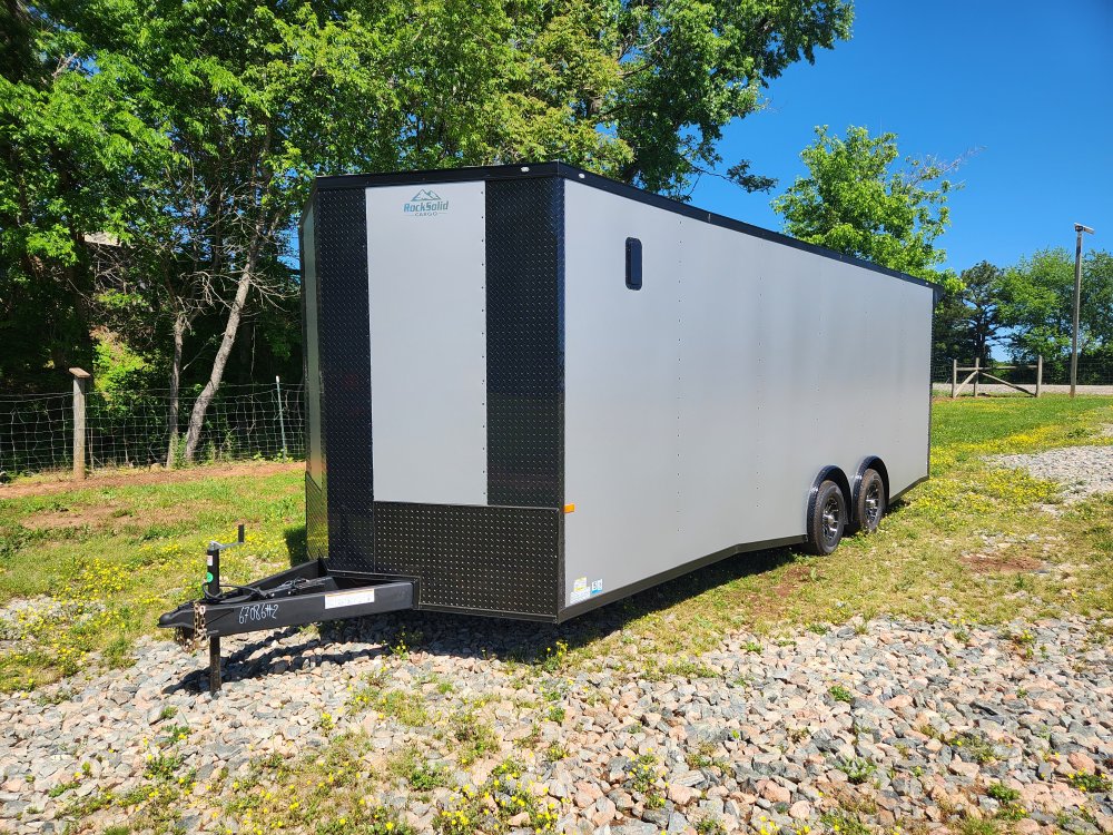 2025 Rock Solid Cargo 8.5x24 10k Enclosed w/ Blackout Special, .080 Polycore Upgrade, Semi-Screwless