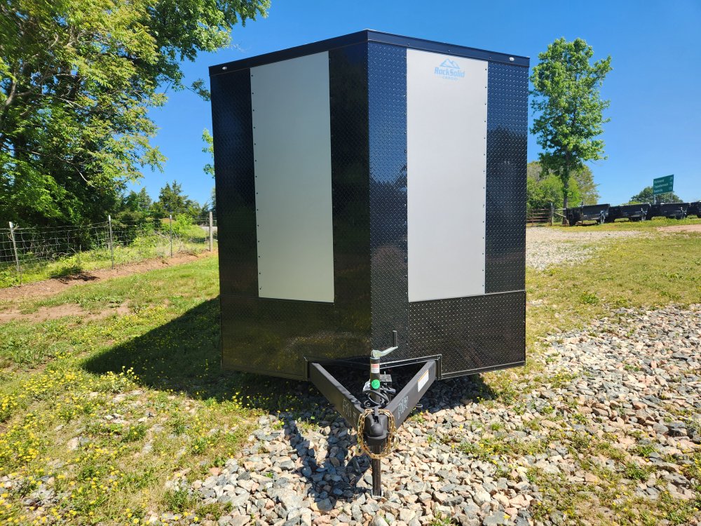 2025 Rock Solid Cargo 8.5x24 10k Enclosed w/ Blackout Special, .080 Polycore Upgrade, Semi-Screwless