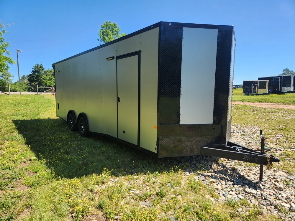 2025 Rock Solid Cargo 8.5x24 10k Enclosed w/ Blackout Special, .080 Polycore Upgrade, Semi-Screwless