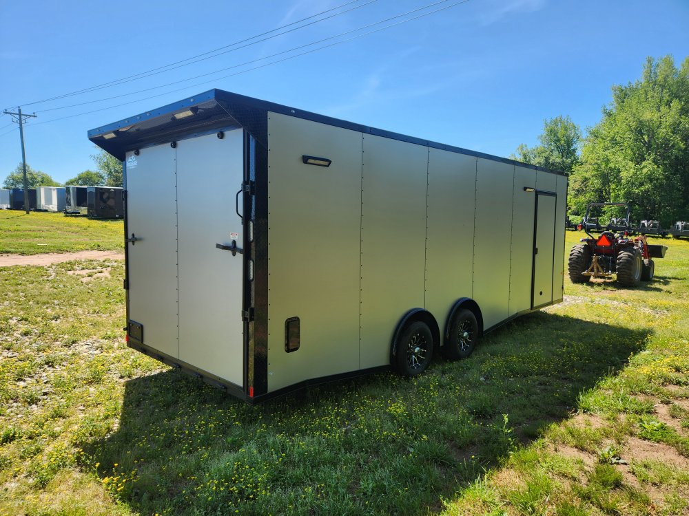 2025 Rock Solid Cargo 8.5x24 10k Enclosed w/ Blackout Special, .080 Polycore Upgrade, Semi-Screwless