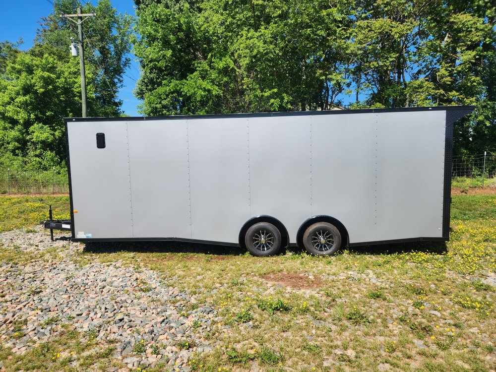 2025 Rock Solid Cargo 8.5x24 10k Enclosed w/ Blackout Special, .080 Polycore Upgrade, Semi-Screwless
