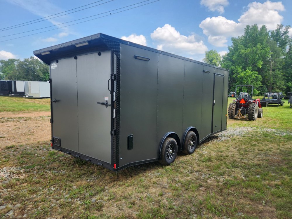 2027 Rock Solid Cargo 8.5x20 10k Enclosed w/ Blackout Package, Polycore Metal, Semi-Screwless Upgrad