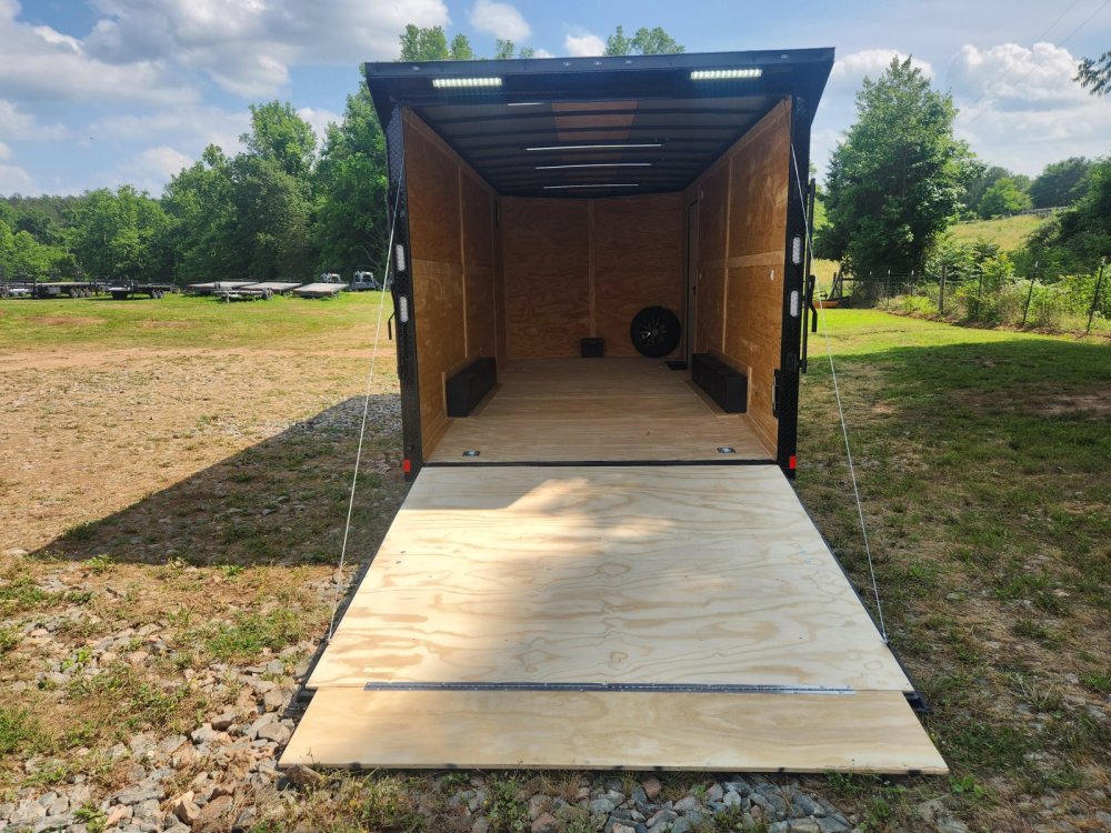2027 Rock Solid Cargo 8.5x20 10k Enclosed w/ Blackout Package, Polycore Metal, Semi-Screwless Upgrad