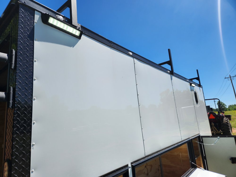 2025 Rock Solid Cargo 8.5x16 10k Enclosed w/ Contractor Special Package