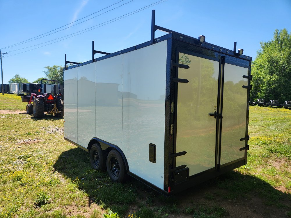 2025 Rock Solid Cargo 8.5x16 10k Enclosed w/ Contractor Special Package