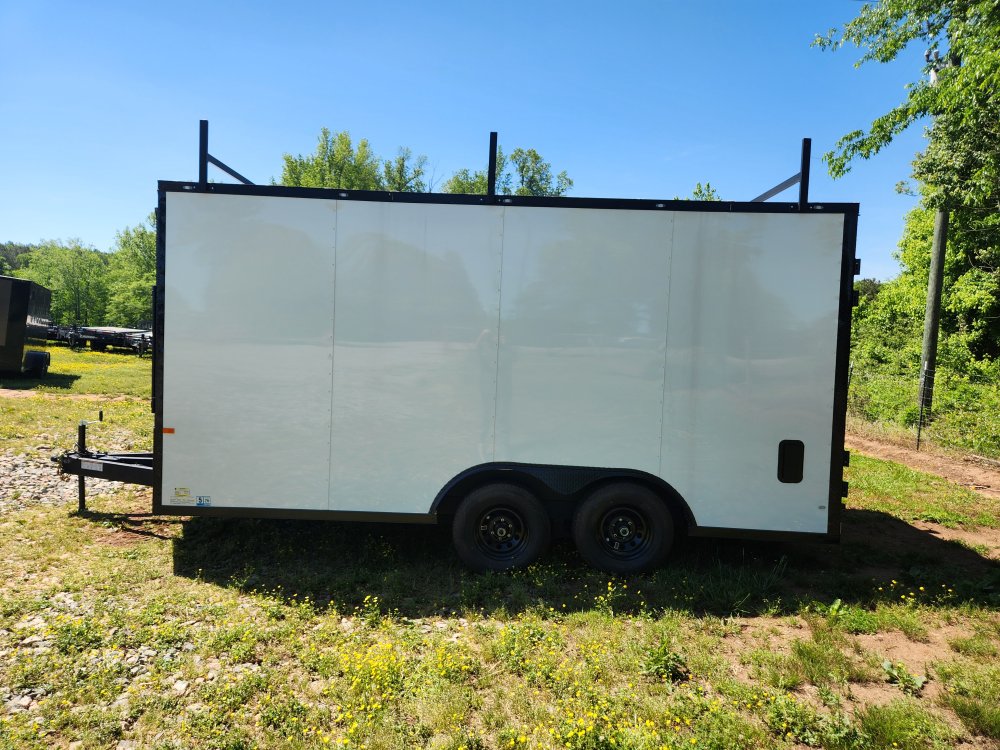 2025 Rock Solid Cargo 8.5x16 10k Enclosed w/ Contractor Special Package
