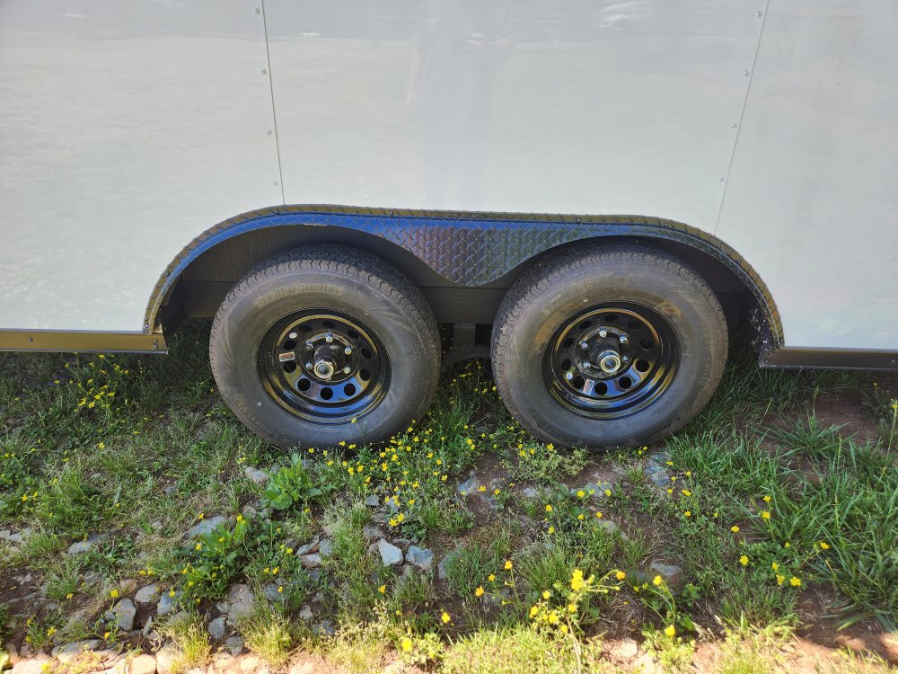 2025 Rock Solid Cargo 8.5x16 10k Enclosed w/ Contractor Special Package